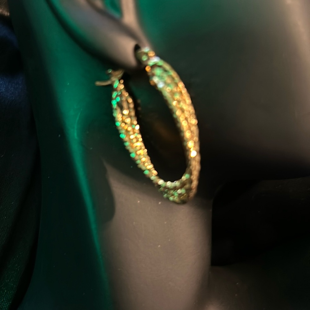 Medium Gold Earrings